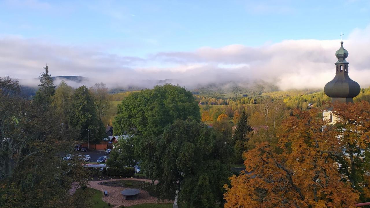 Apartman V Srní Buitenkant foto